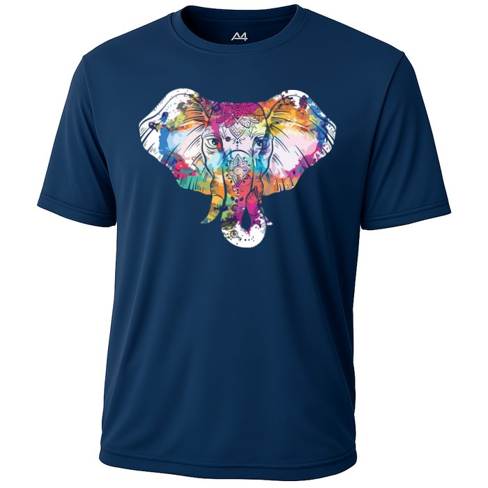 Animal Lover Gift Africa Safari Zoo Keeper Elephant Cooling Performance Crew T-Shirt