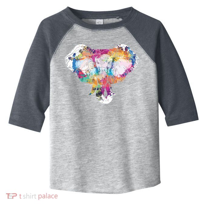 Animal Lover Gift Africa Safari Zoo Keeper Elephant Toddler Fine Jersey T-Shirt