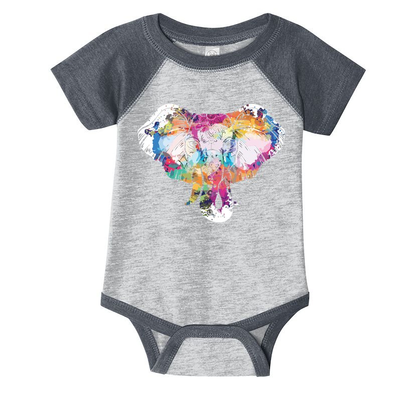 Animal Lover Gift Africa Safari Zoo Keeper Elephant Infant Baby Jersey Bodysuit