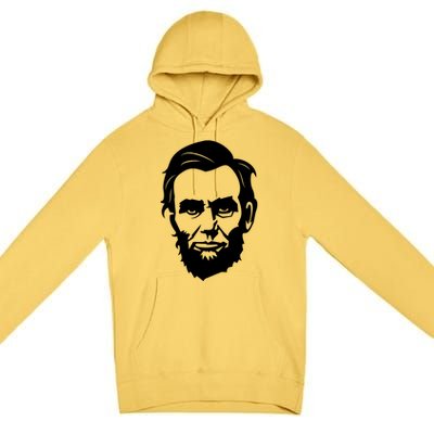 Abraham Lincoln Gift 16th American President America Usa Gift Premium Pullover Hoodie