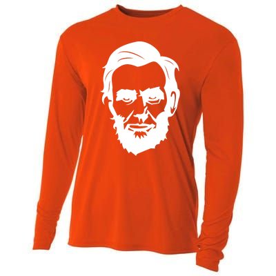 Abraham Lincoln Gift 16th American President America Usa Gift Cooling Performance Long Sleeve Crew