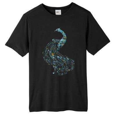 Animal Lover Gift Idea Zoo Keeper Proud Peacock Tall Fusion ChromaSoft Performance T-Shirt