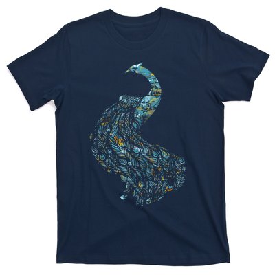 Animal Lover Gift Idea Zoo Keeper Proud Peacock T-Shirt