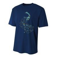 Animal Lover Gift Idea Zoo Keeper Proud Peacock Performance Sprint T-Shirt