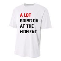 A Lot Going On At The Moment Youth Performance Sprint T-Shirt