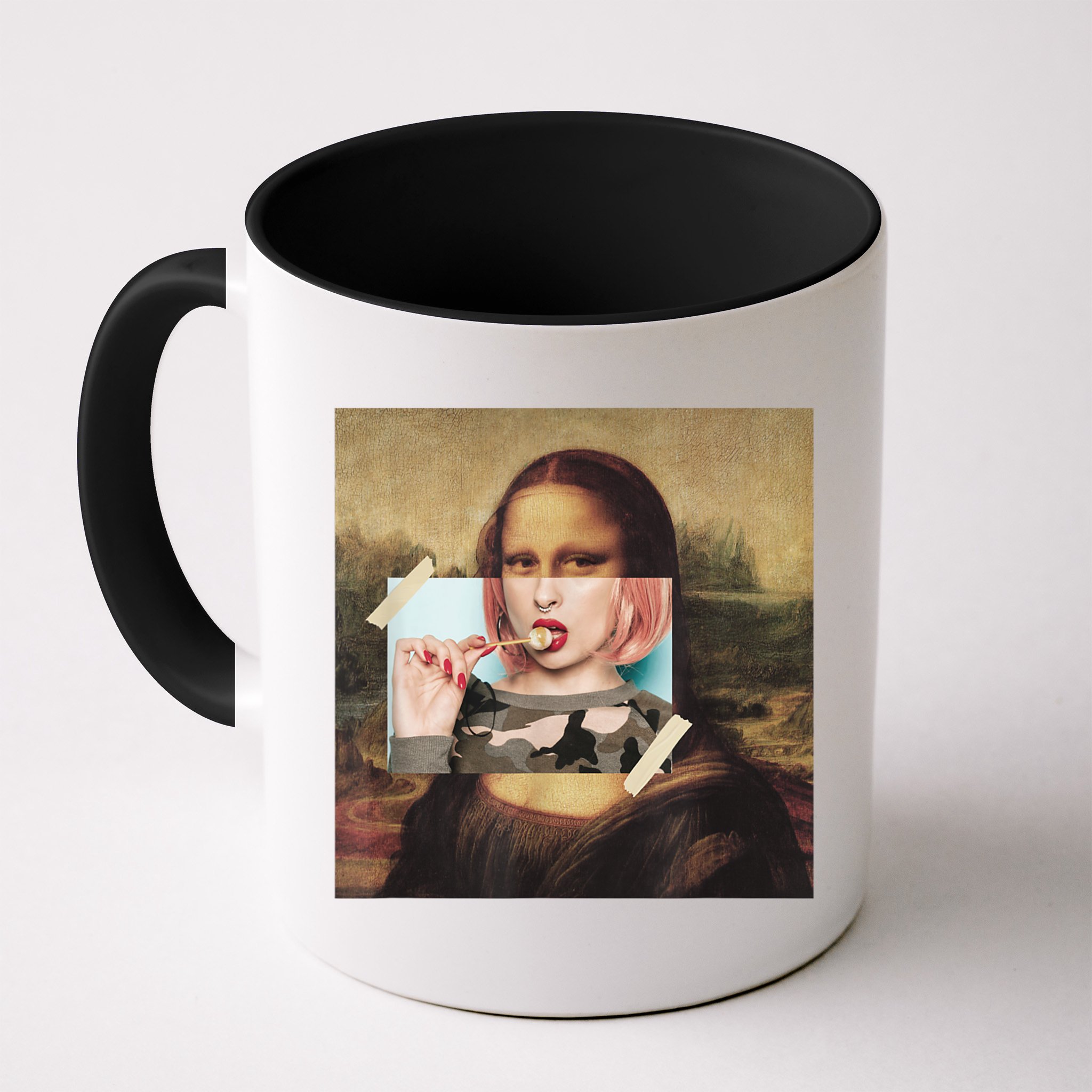 Aesthetic La Gioconda Mona Lisa E-Girl Pop Culture Mug