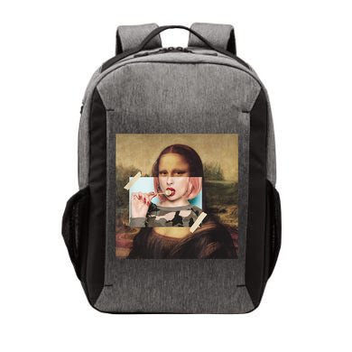 Aesthetic La Gioconda Mona Lisa E-Girl Pop Culture Vector Backpack