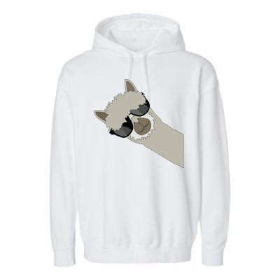 Alpaca Llama Gift Funny Cool Llama Deco Garment-Dyed Fleece Hoodie
