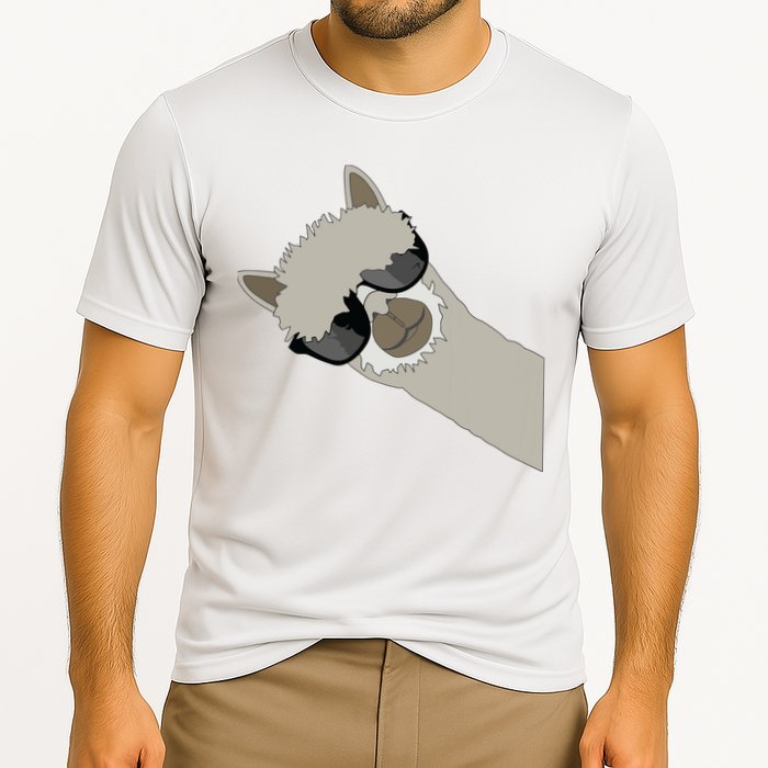 Alpaca Llama Gift Funny Cool Llama Deco Cooling Performance Crew T-Shirt