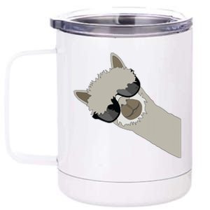 Alpaca Llama Gift Funny Cool Llama Deco 12 oz Stainless Steel Tumbler Cup