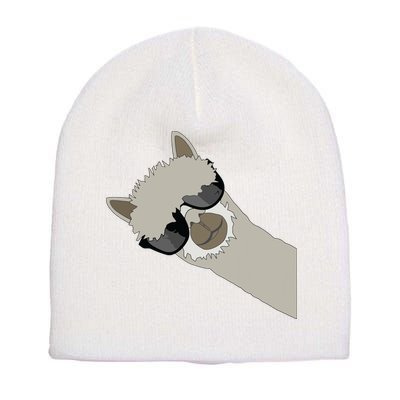 Alpaca Llama Gift Funny Cool Llama Deco Short Acrylic Beanie