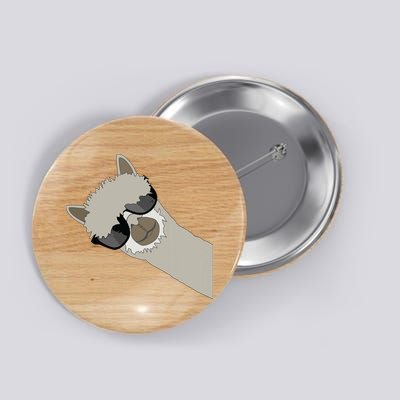 Alpaca Llama Gift Funny Cool Llama Deco Button