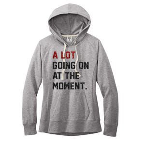 A LOT GOING ON AT THE MOMENT. Women's Fleece Hoodie