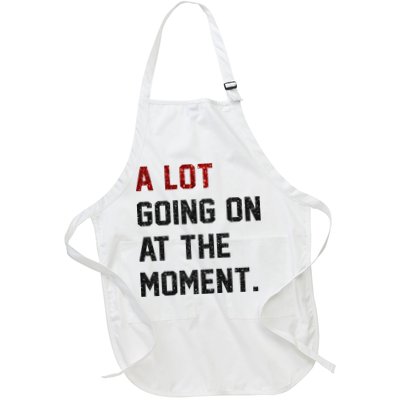 A LOT GOING ON AT THE MOMENT. Full-Length Apron With Pockets