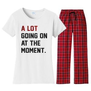 A LOT GOING ON AT THE MOMENT. Women's Flannel Pajama Set