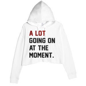 A LOT GOING ON AT THE MOMENT. Crop Fleece Hoodie