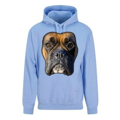 Animal Lover Gift Boxer Face Funny Dog Lovers Unisex Surf Hoodie