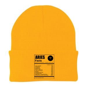 Astrology Lover Gift Aries Zodiac Sign Aries Gift Knit Cap Winter Beanie