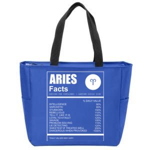 Astrology Lover Gift Aries Zodiac Sign Aries Gift Zip Tote Bag