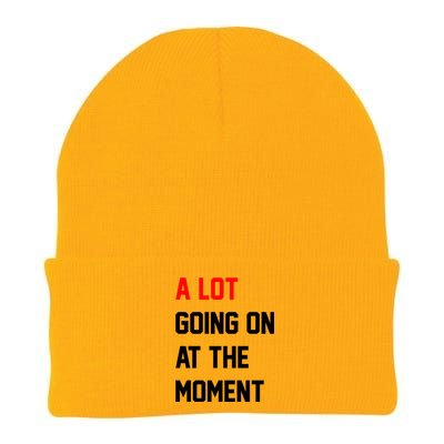 A Lot Going On At The Moment Knit Cap Winter Beanie