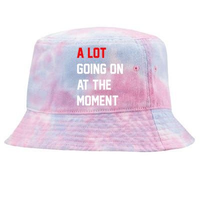 A Lot Going On At The Moment Tie-Dyed Bucket Hat