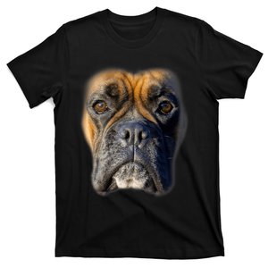 Animal Lover Gift Boxer Face Funny Dog Lovers Tshirt T-Shirt