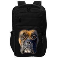 Animal Lover Gift Boxer Face Funny Dog Lovers Tshirt Impact Tech Backpack