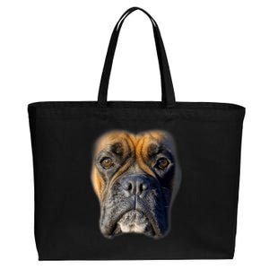 Animal Lover Gift Boxer Face Funny Dog Lovers Tshirt Cotton Canvas Jumbo Tote