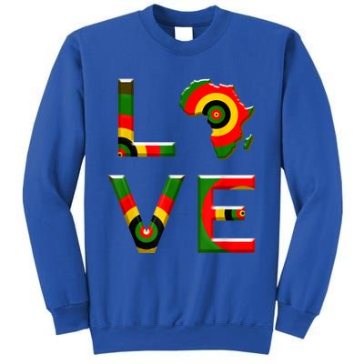 Africa Love Gift African American History Gift Sweatshirt