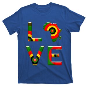 Africa Love Gift African American History Gift T-Shirt