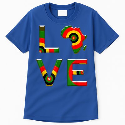 Africa Love Gift African American History Gift Tall T-Shirt