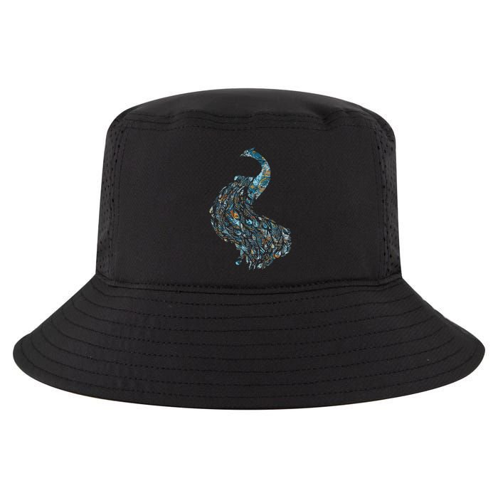 Animal Lover Gift Idea Zoo Keeper Proud Peacock Cool Comfort Performance Bucket Hat