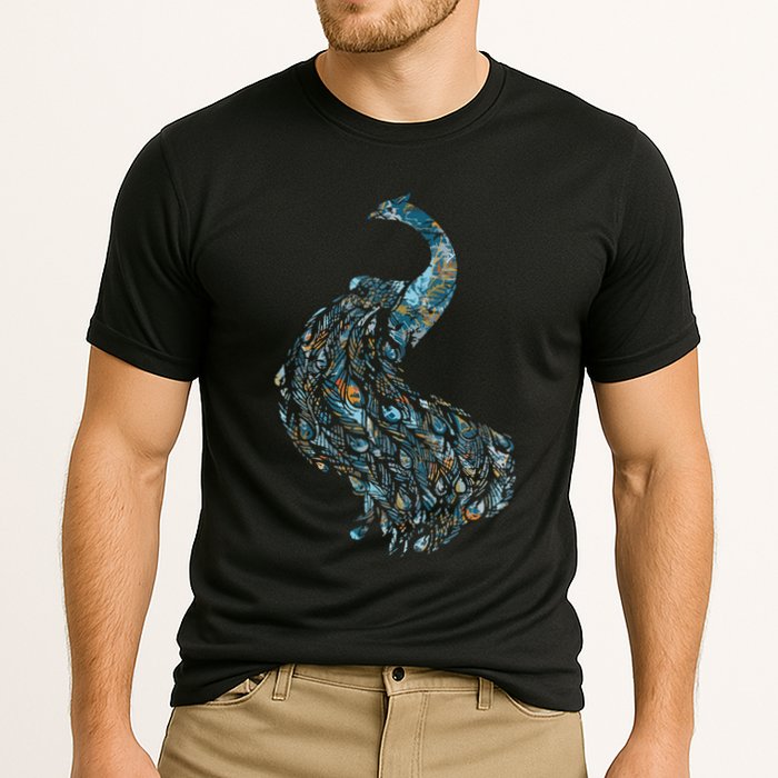 Animal Lover Gift Idea Zoo Keeper Proud Peacock Cooling Performance Crew T-Shirt