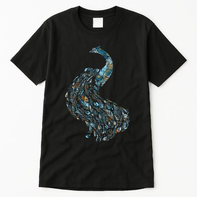 Animal Lover Gift Idea Zoo Keeper Proud Peacock Tall T-Shirt