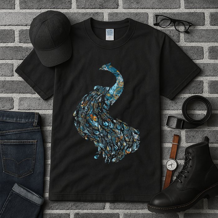 Animal Lover Gift Idea Zoo Keeper Proud Peacock Tall T-Shirt