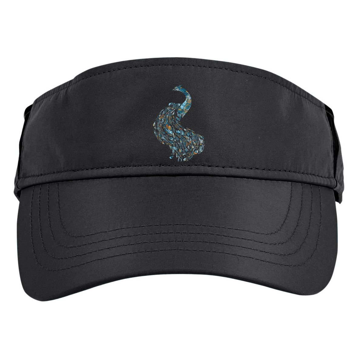 Animal Lover Gift Idea Zoo Keeper Proud Peacock Adult Drive Performance Visor
