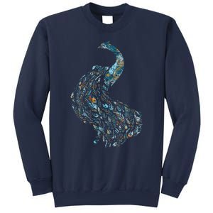 Animal Lover Gift Idea Zoo Keeper Proud Peacock Sweatshirt