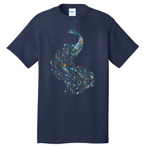 Animal Lover Gift Idea Zoo Keeper Proud Peacock Tall T-Shirt