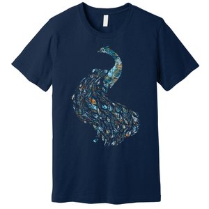 Animal Lover Gift Idea Zoo Keeper Proud Peacock Premium T-Shirt