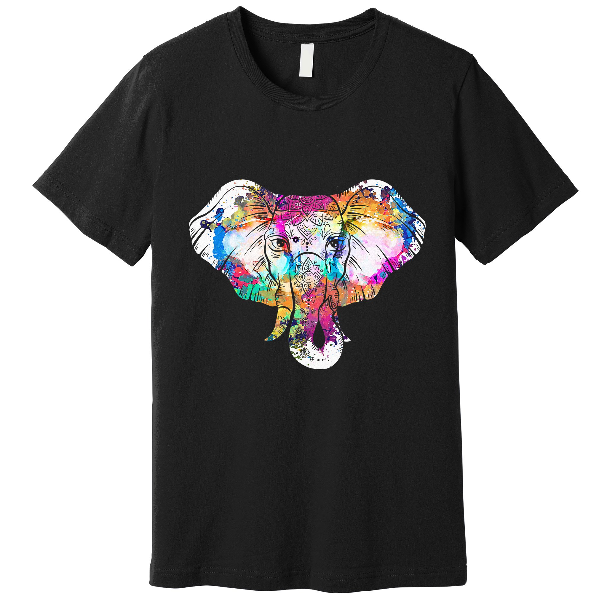 Animal Lover Gift Africa Safari Zoo Keeper Elephant Premium T-Shirt