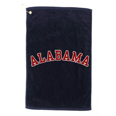 Alabama Lovers Gift Platinum Collection Golf Towel