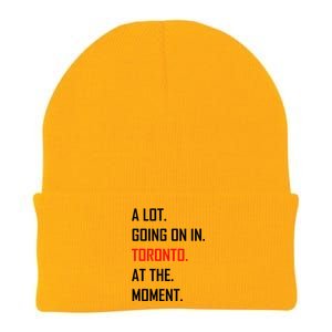 A Lot Going On In Toronto At The Moment Knit Cap Winter Beanie