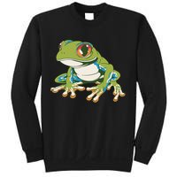 Animal Lover Green Frog Sweatshirt