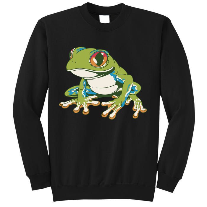 Animal Lover Green Frog Sweatshirt