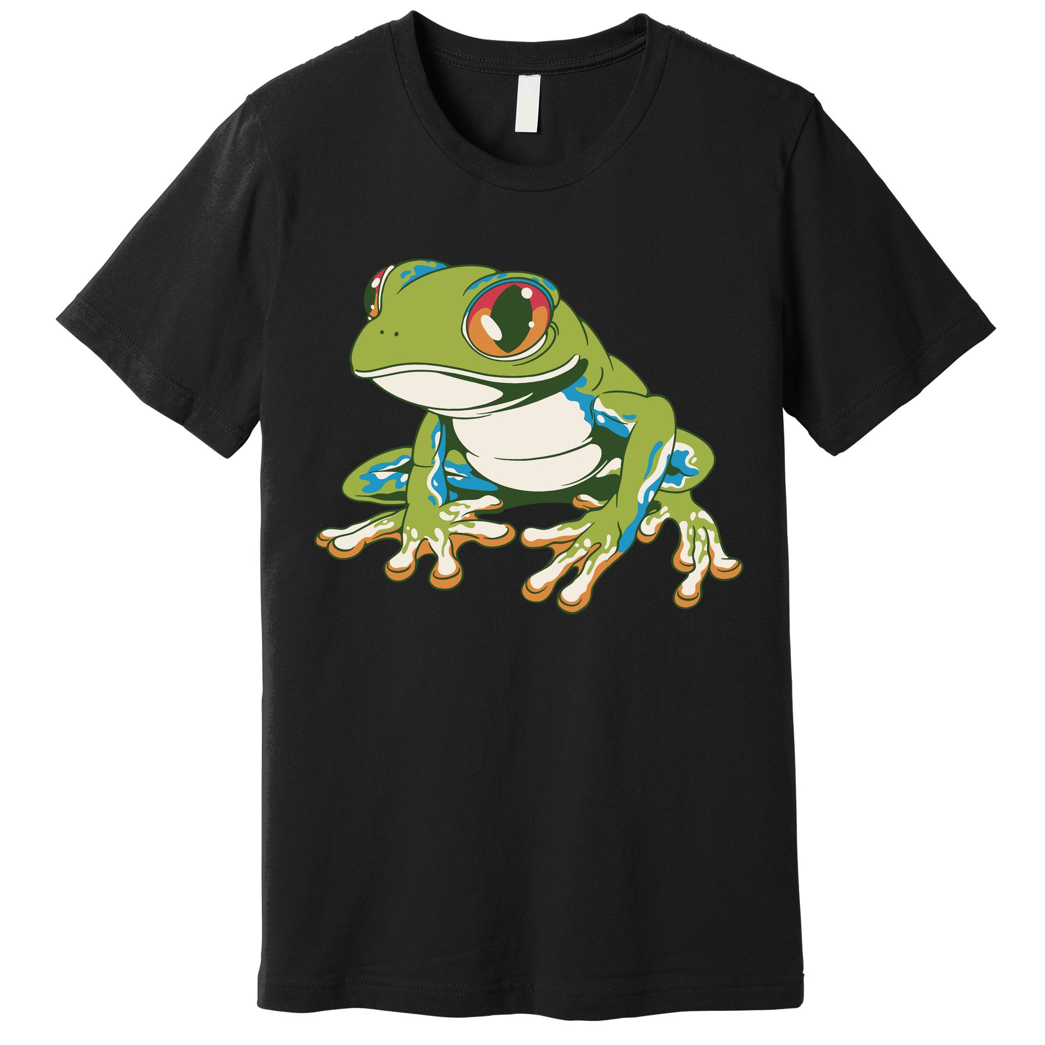 Animal Lover Green Frog Premium T-Shirt