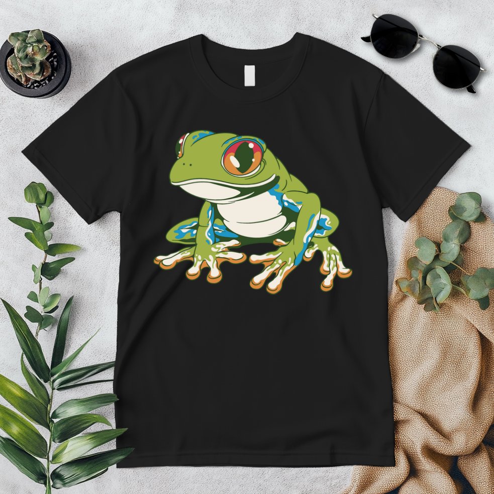 Animal Lover Green Frog Premium T-Shirt