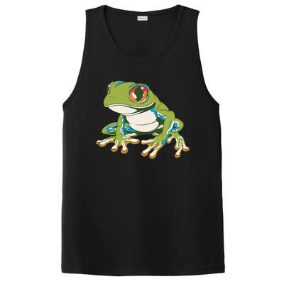 Animal Lover Green Frog PosiCharge Competitor Tank