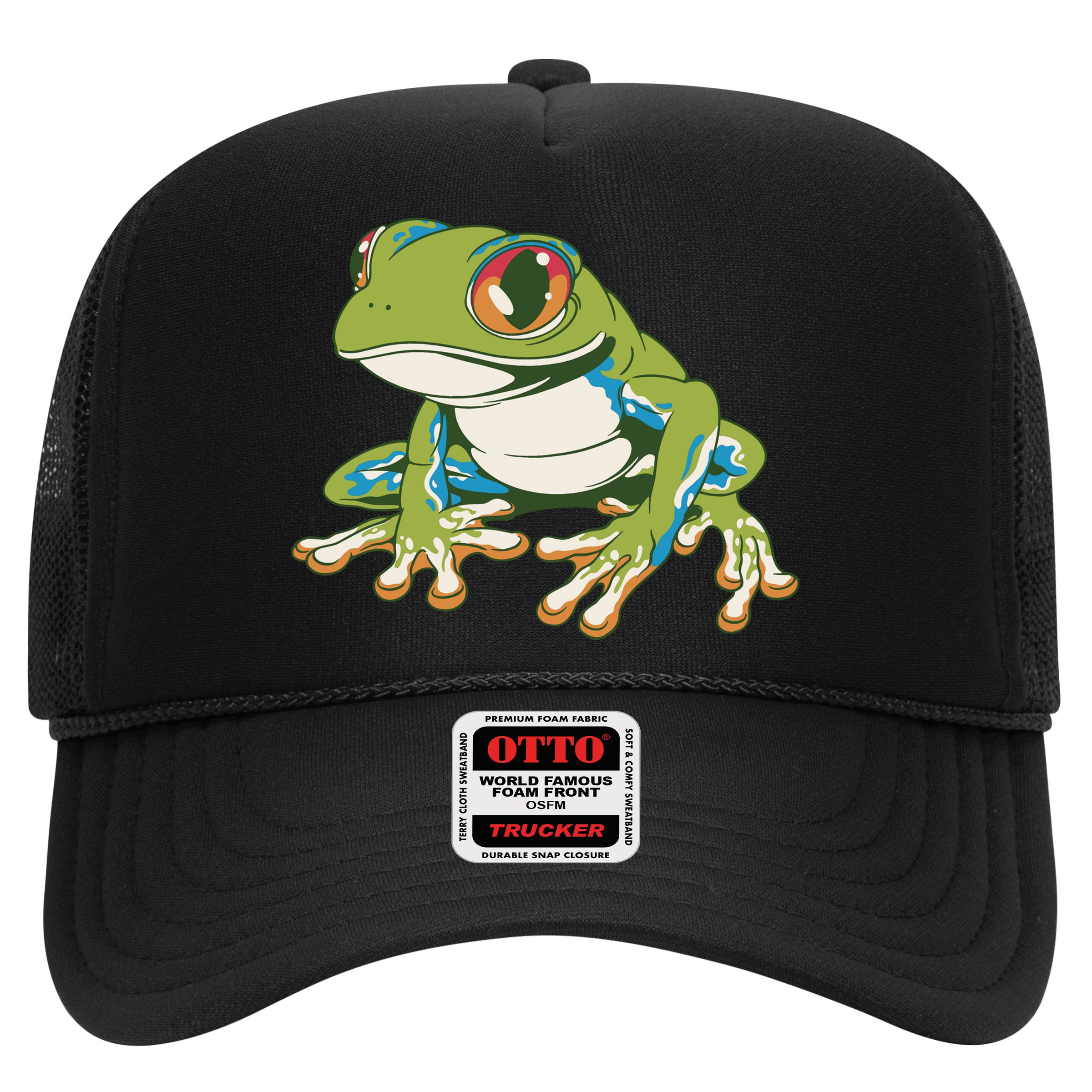 Animal Lover Green Frog Hat
