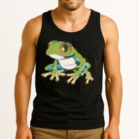 Animal Lover Green Frog Tank Top
