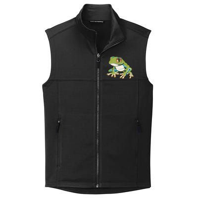 Animal Lover Green Frog Collective Smooth Fleece Vest